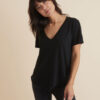 Boyfriend V-Neck in Black