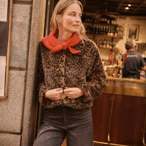 Tessa Leopard Jacket
