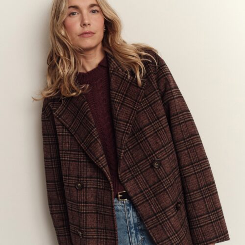 Valentina Wool Peacoat