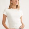Lexi Rib Sun-In Crew Tee