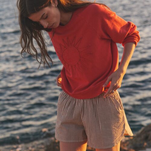 Isla Seersucker Short