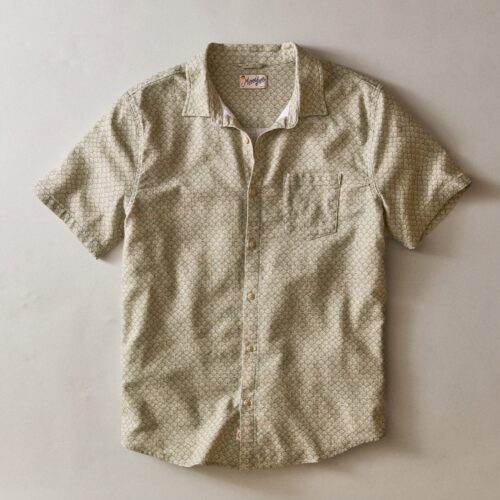 Stretch Selvage Short Sleeve Shirt